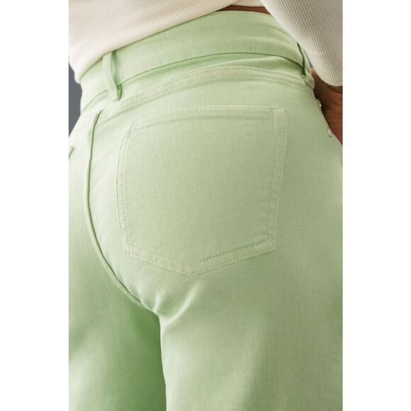 Pilcro The Yaya Mid-Rise Crop Flare Jeans - New 34P - Picture 2 of 7